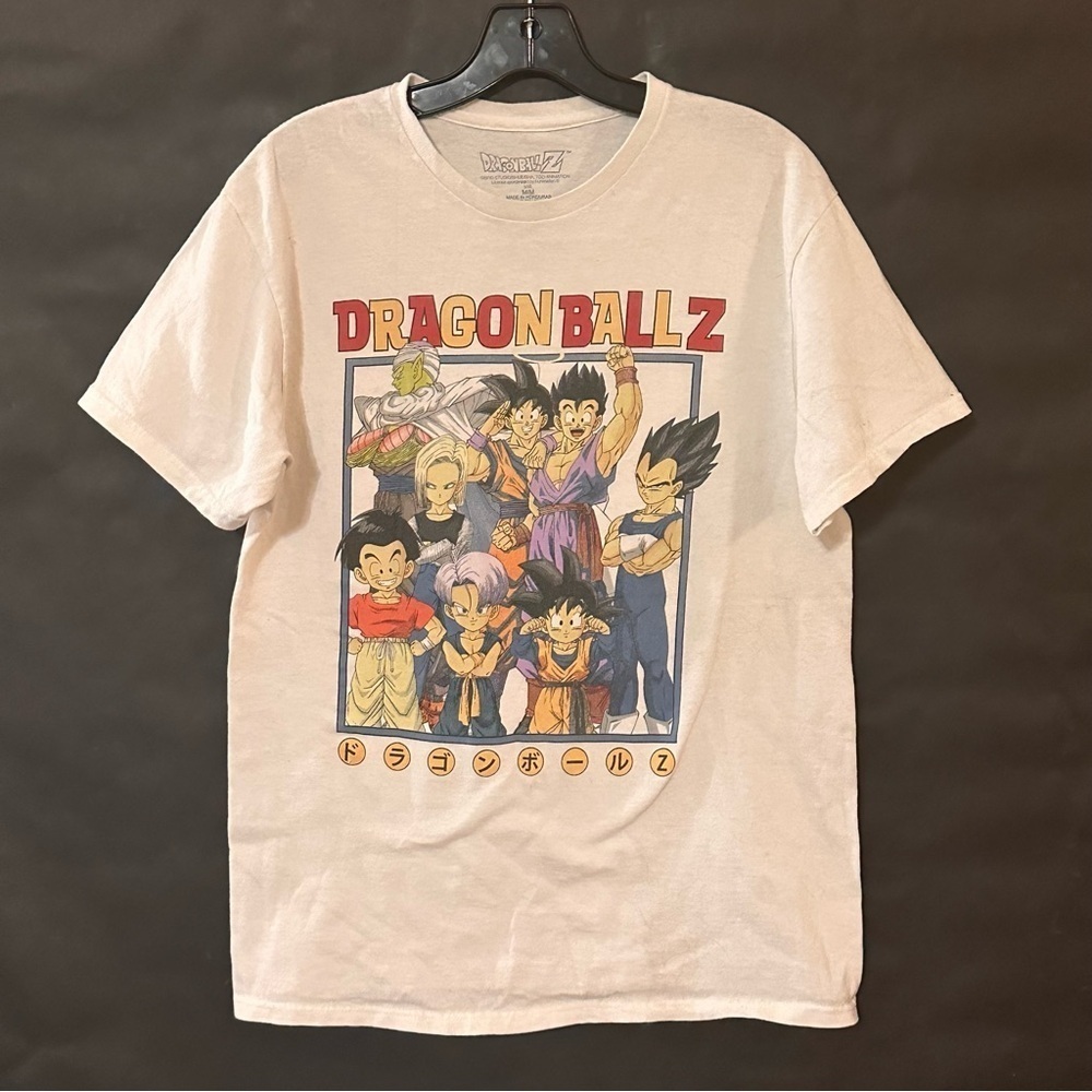 Dragon Ball Z White Graphic T-Shirt